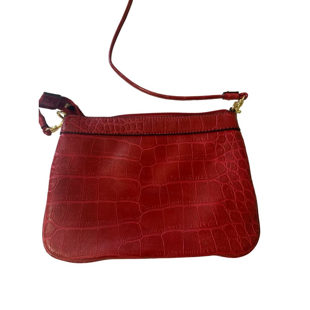 💖Anne Klein red crossbody purse with 2 compartments. - Picture 7 of 9
